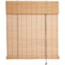 Liedeco Seitenzugrollo »Bambus«, Lichtschutz kirschholzfarben Größe 160 cm