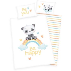 Baby Best Babybettwäsche »Regenbogen Panda«, (2 tlg.) bunt Größe