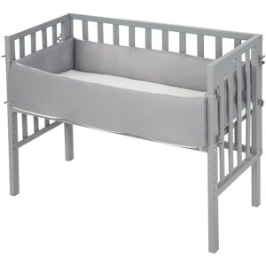 roba® Beistellbett »Safe Asleep® 2in1, Style taupe«, mit Matratze, Nestchen... taupe Größe