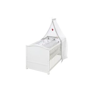 roba® Babybett »Komplettset Adam« weiss Größe