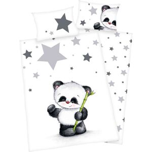 Baby Best Babybettwäsche »Panda« grau Größe