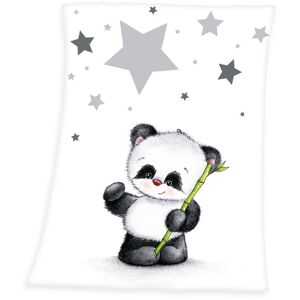 Baby Best Babydecke »Fynn Panda« weiss Größe
