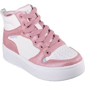 Skechers Kids Sneaker »COURT HIGH-SHINE KICKS«, im Kontrastlook weiss-rosa Größe 33