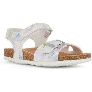 Geox Sandale »J ADRIEL GIRL C«, Sommerschuh, Klettschuh, Sandalette, mit... weiss-pink Größe 33