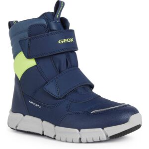 Geox Winterstiefel »J FLEXYPER BOY B ABX«, mit wasserabweisender TEX-Membrane navy-neongelb Größe 39