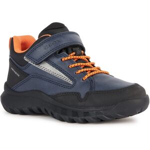 Geox Winterboots »J SIMBYOS BOY B ABX«, mit wasserabweisender TEX-Membrane navy-orange Größe 28