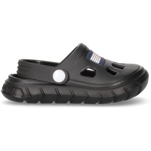 Tommy Hilfiger Badesandale »FLAG COMFY SANDAL«, mit geschütztem Zehenbereich schwarz Größe 34/35