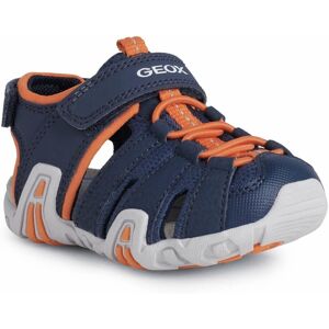 Geox Sandale »B SANDAL KRAZE« navy-orange Größe 21