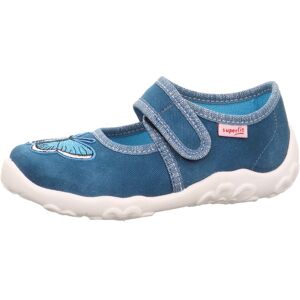 Superfit Hausschuh »BONNY WMS: Mittel«, Halbschuh, Ballerina, Flache Schuhe... blau-Schmetterling Größe 34