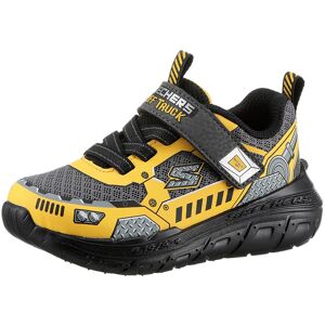 Skechers Kids Lauflernschuh »SKECH TRACKS«, Klettschuh, Sneaker, Kindergarten... dunkelgrau-gelb Größe 25