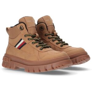 Tommy Hilfiger Winterboots »STRIPES LACE-UP BOOTIE« camel Größe 32