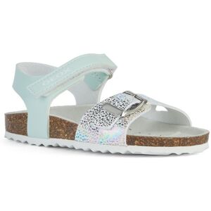 Geox Sandale »J ADRIEL GIRL C«, Sommerschuh, Klettschuh, Sandalette, mit... mint-weiss Größe 39