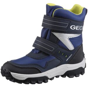 Geox Winterstiefel »J HIMALAYA BOY B ABX«, Klettstiefel, Kindergarten Schuh... navy-limette Größe 30