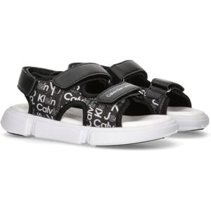 Calvin Klein Jeans Sandale »VELCRO SANDAL«, Sommerschuh, Klettschuh,... schwarz Größe 34