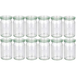 WECK Einmachglas »145 ml, 12 Stück«, (12 tlg.) Transparent Größe