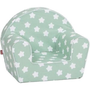 Knorrtoys® Kindersessel »Kindersessel Green white stars« hellgrün Größe