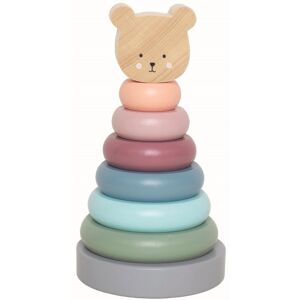 JaBaDaBaDo Stapelspielzeug »Ringe, Teddy 18 x 9 cm« Mehrfarbig Größe