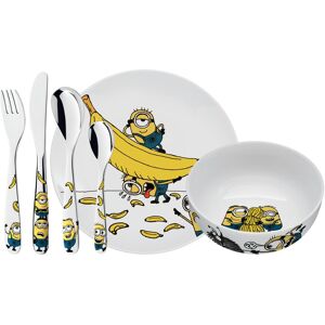 WMF Kinderbesteck »MINIONS 6-teilig«, (Set, 6 tlg.) weiss/bunt Größe