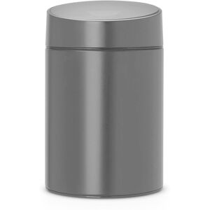 Brabantia Kosmetikeimer »Slide Bin 5 l, Black«, 1 Behälter Schwarz Größe