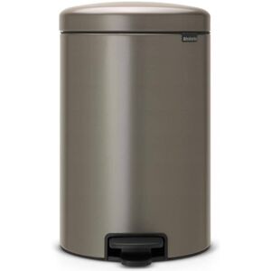 Brabantia Mülleimer »NewIcon 20 Liter«, 1 Behälter Bronze Größe