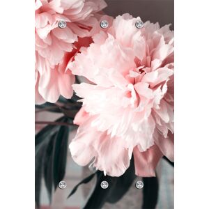 queence Garderobenleiste »Blume« rosa Größe