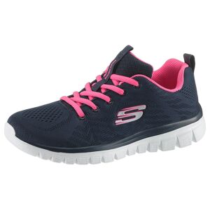 Skechers Sneaker »Graceful - Get Connected« navy-pink Größe 37