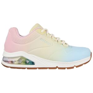 Skechers Sneaker »UNO 2 OMBRE AWAY«, in leuchtender Farbkombi, Freizeitschuh,... weiss-kombiniert Größe 39