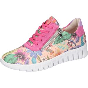 Waldläufer Sneaker »H-BIRDY«, in Komfortweite H = sehr weit, Freizeitschuh,... multi-pink Größe 3,5 (36)