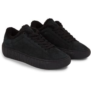 Tommy Jeans Plateausneaker »TOMMY JEANS NEW CUPSOLE LEAT WL« schwarz Größe 41