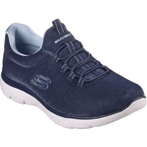 Skechers Slip-On Sneaker »SUMMITS-« navy-hellblau Größe 35