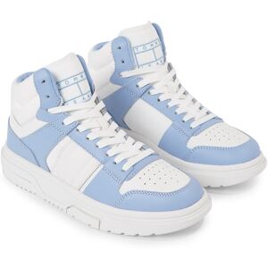 Tommy Jeans Sneaker »THE BROOKLYN MID TOP« weiss-hellblau Größe 40