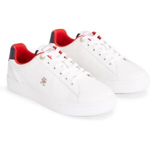 Tommy Hilfiger Plateausneaker »ESSENTIAL ELEVATED COURT SNEAKER« ecru Größe 38