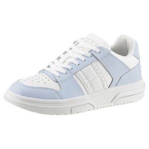 Tommy Jeans Plateausneaker »TJW SKATE SNEAKER MAT MIX« hellblau-weiss Größe 36