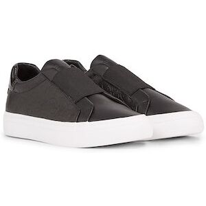 Calvin Klein Slip-On Sneaker »VULC SLIP ON - MONO MIX«, mit Gummiband schwarz Größe 39