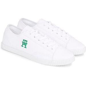 Tommy Hilfiger Sneaker »COMFORT CANVAS SNEAKER« weiss-grün Größe 36