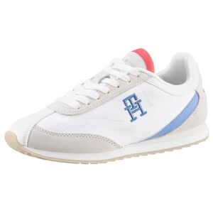 Tommy Hilfiger Sneaker »TH HERITAGE RUNNER«, mit Kontrastbesätzen, hat eine... weiss-hellblau-rot Größe 39