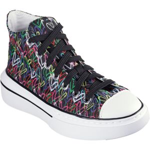 Skechers Sneaker »CORDOVA CLASSIC-LOVE LETTERS«, mit süssem Herzchenprint,... schwarz-meliert Größe 36