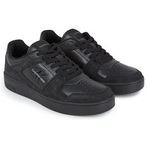 Calvin Klein Jeans Sneaker »BASKET CUPSOLE LOW LTH ML FAD« schwarz Größe 41