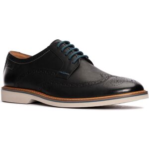 Clarks Budapester »AtticusLTLimit« Black Leather Größe 41