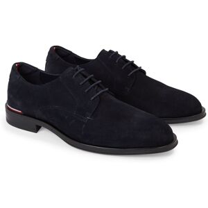 Tommy Hilfiger Schnürschuh »CORE RWB HILFIGER SUEDE SHOE«, mit kleinen... dunkelblau Größe 44