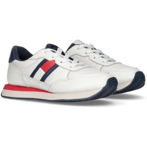 Tommy Hilfiger Sneaker »FLAG LOW CUT LACE-UP SNEAKER« WHITE Größe 36