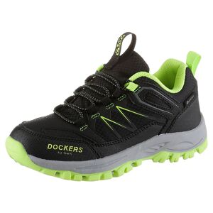 Dockers by Gerli Slip-On Sneaker, mit Schnellverschluss schwarz-neongrün Größe 38