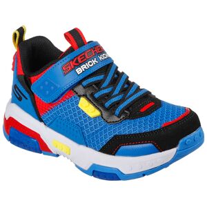 Skechers Kids Sneaker »BRICK KICKS 2.0«, mit Gummizug, Freizeitschuh,... blau-rot-multi Größe 33