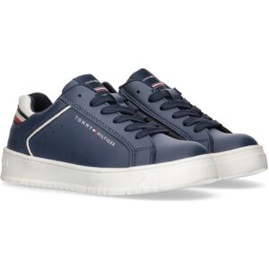 Tommy Hilfiger Sneaker »LOW CUT LACE-UP SNEAKER«, im Retro Look,... BLUE Größe 36