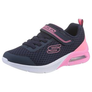 Skechers Kids Sneaker »MICROSPEC MAX«, mit tollem Kontrastbesatz,... navy-rosa Größe 30