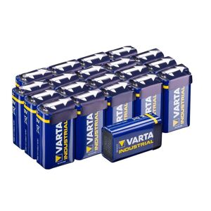 Varta Batterie »Industrial 9 V«, (20 St.)  Größe