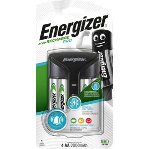 Energizer Batterie-Ladegerät »Pro Charger +4 AA 2000 mAh« schwarz Größe