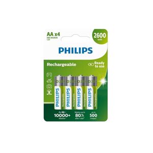 Philips Akku »Akku Rechargeable AA 4 Stück«, 2600 mAh  Größe