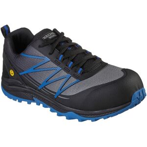 Skechers Sicherheitsschuh »PUXAL«, S1 P ESD, besonders leicht,... schwarz-blau Größe 47,5