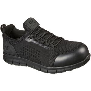 Skechers Sicherheitsschuh »SYNERGY - OMAT«, S1 P ESD, Slip On mit... schwarz Größe 42,5